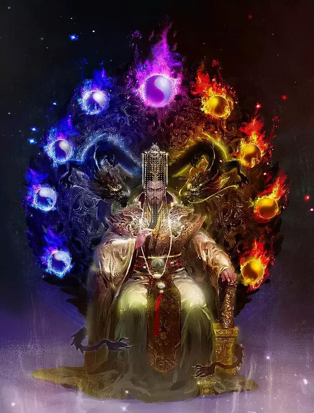 中国神话中,拥有创世神位格的六位神灵,你可能只知道盘古