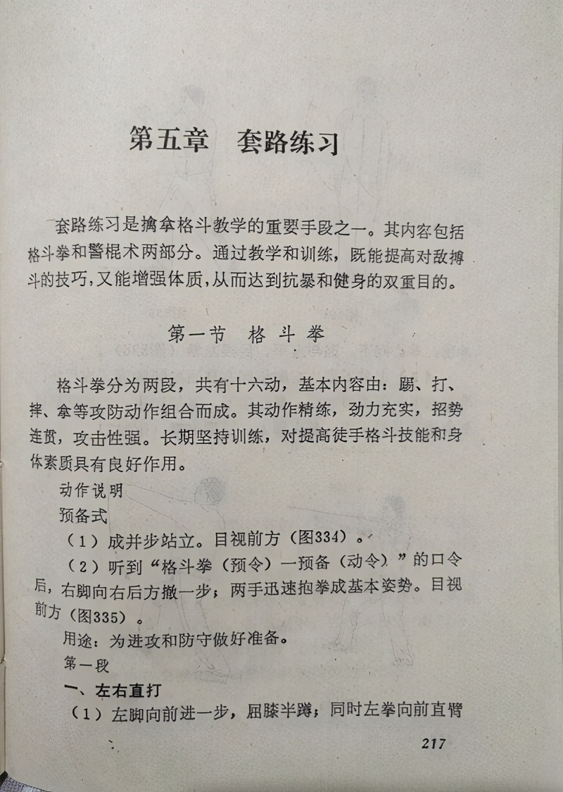 16式格斗拳