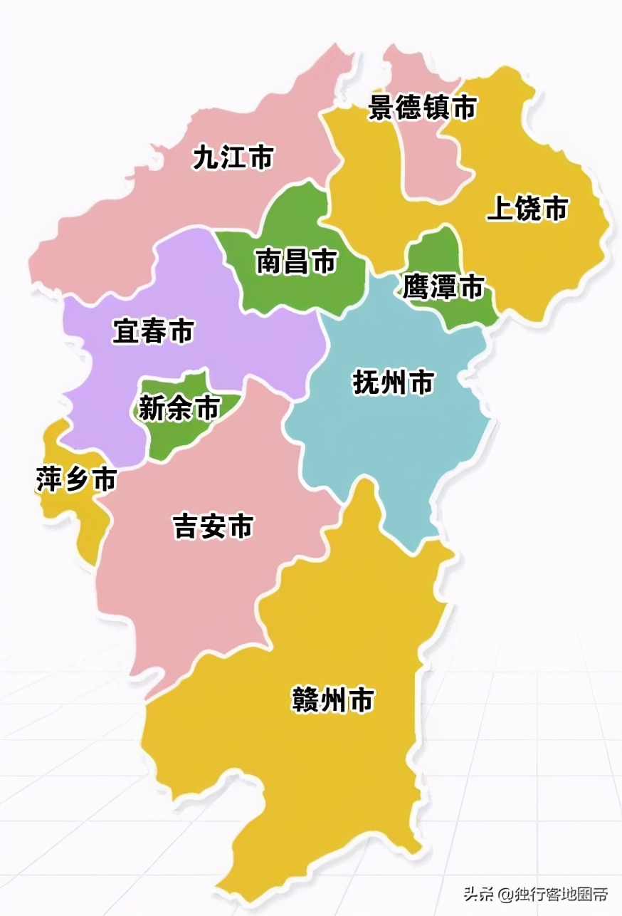 江西新余属于哪个市(江西省地图)-第1张图片-巴山号