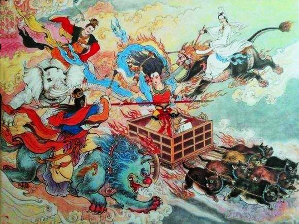 太上老君秘密安排，燃灯改组灵山极乐世界，原掌教接引道人成船夫