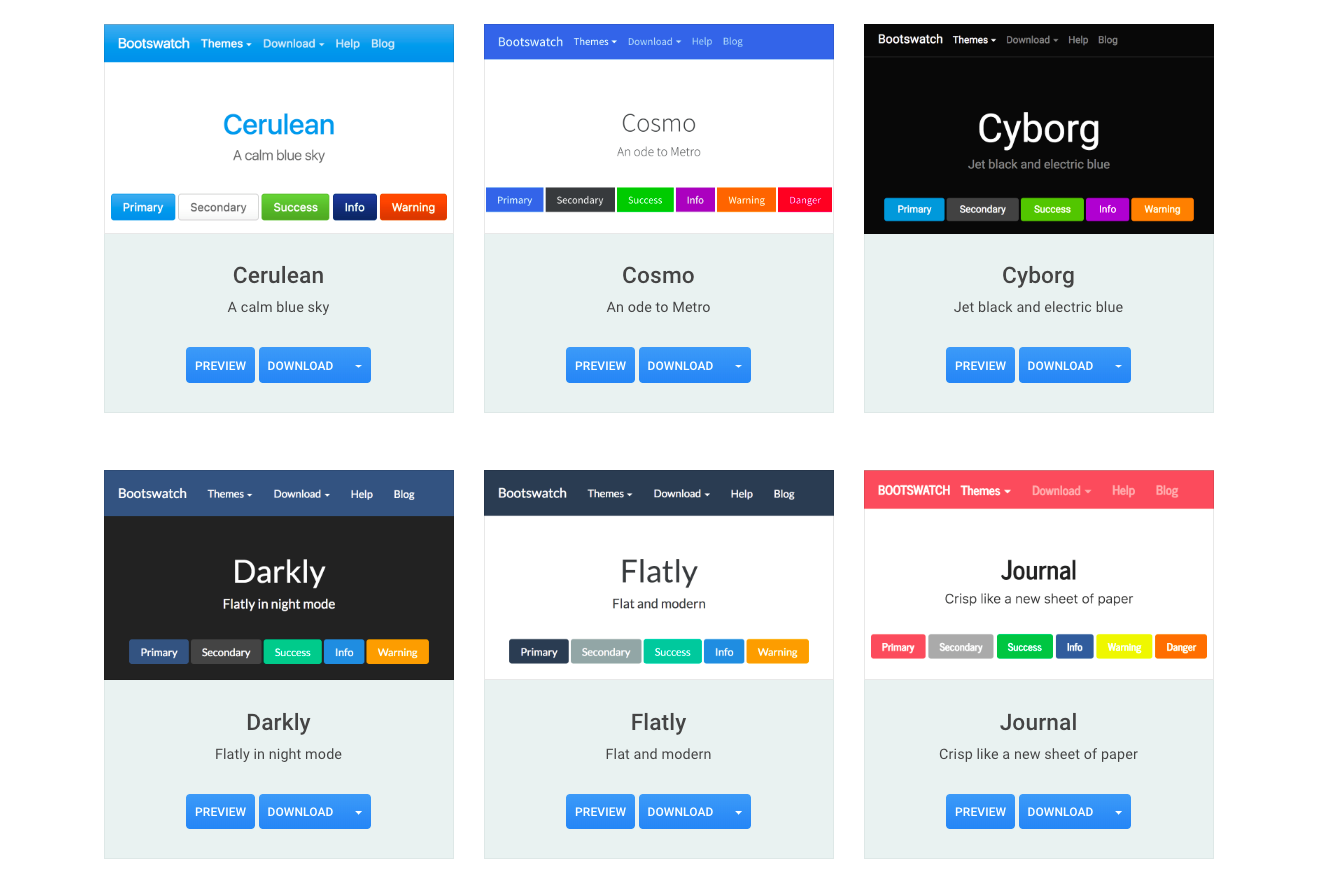 开源免费的22款漂亮的Bootstrap主题，给你的项目锦上添花
