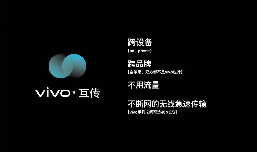 比QQ、微信更省力，vivo互传懂你所想 解你所忧