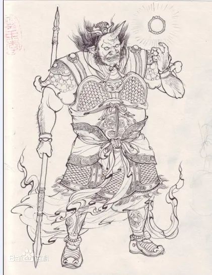 电视剧的形象是一个青牛怪,印象里最深的场面就是,只要它的金刚镯一