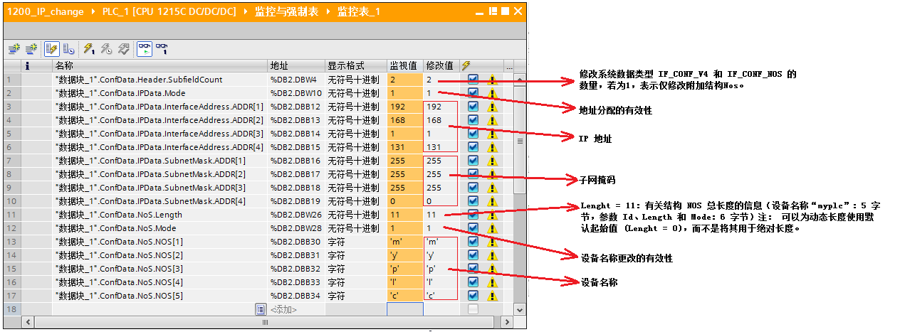 功能篇：TIA平台 S7-1200 在线修改IP