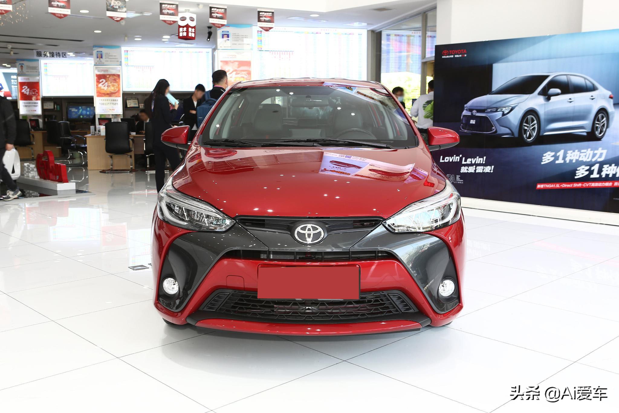 便宜毛病少，5L油耗自动挡丰田代步车，停车方便，实拍YARiS L 致炫