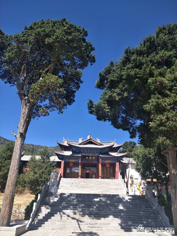 丽江白沙古镇福国寺
