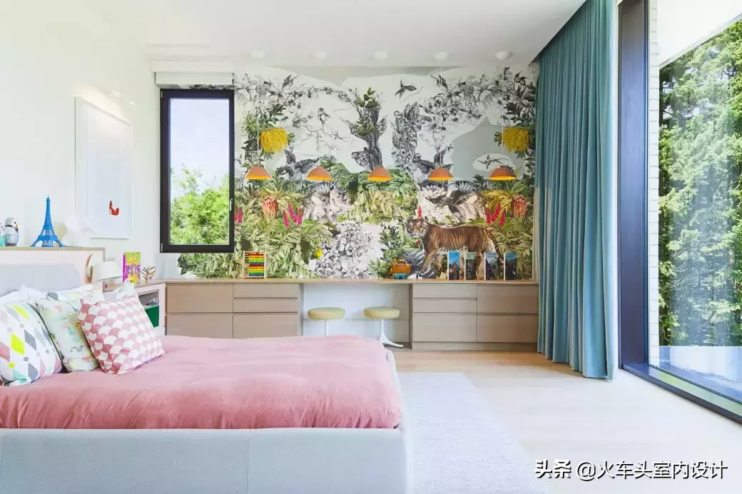 看看这个事務所的作品， 奢华大宅设计也能有清新的画风