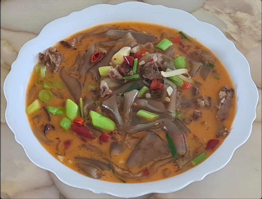 渣江假羊肉!衡阳名菜家乡的味道,味道鲜美香辣可口,吃得过瘾!