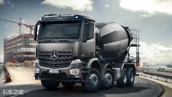 车货总重高达250吨,奔驰arocs slt才是真正的重载之王