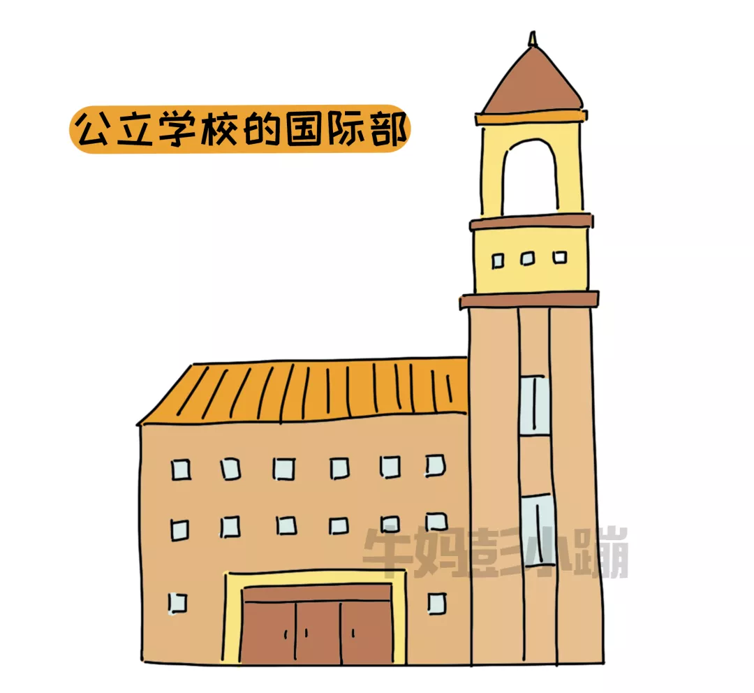 老大私立学校，老二公立学校，谈谈两者的差异和优势