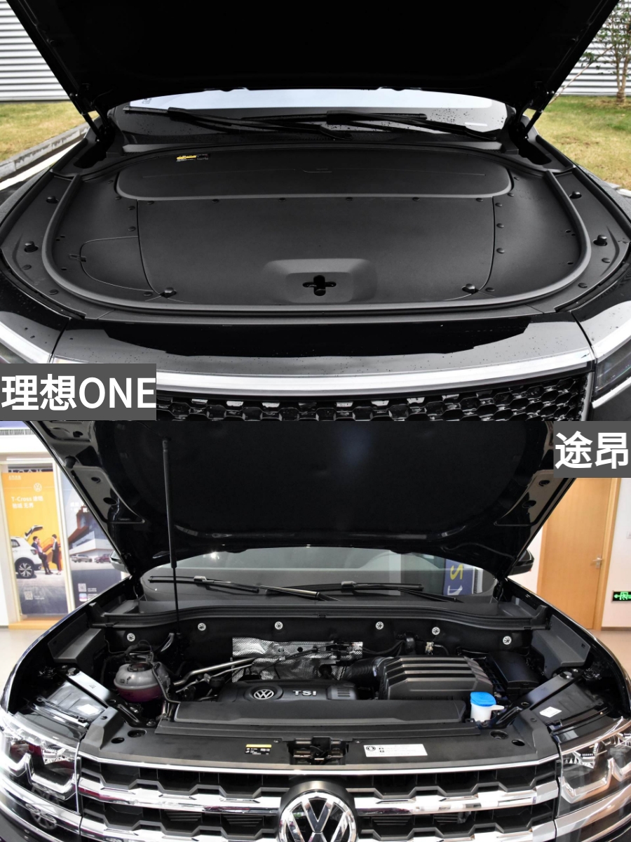 两台车长超5米的大SUV你选谁？理想ONE VS 大众途昂