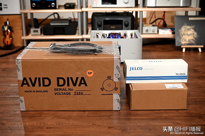 AVID DIVA II SP黑胶唱盘 真材实料的进阶版