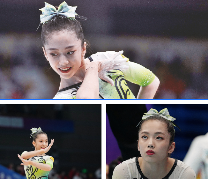 在本屆全運會中登場亮相的十大美女選手