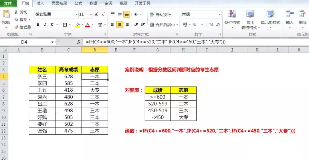 IF函数怎么学？4个用法从0开始学，让你轻松高效完成工作