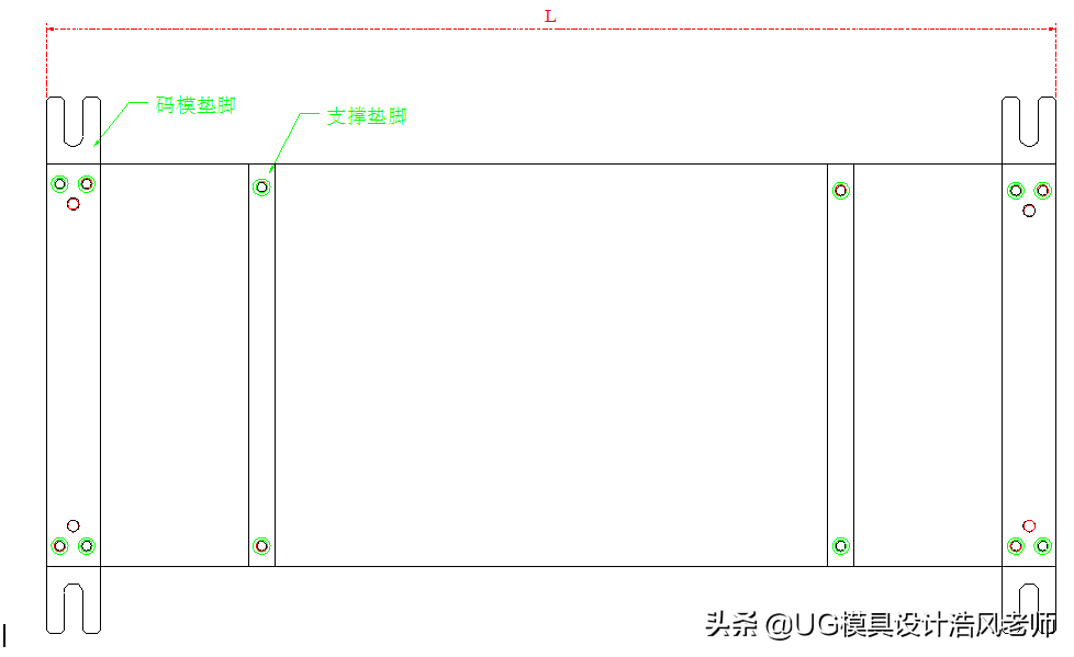 汽车模具设计--汽车模板布螺丝、销钉、拔牙标准，值得收藏学习