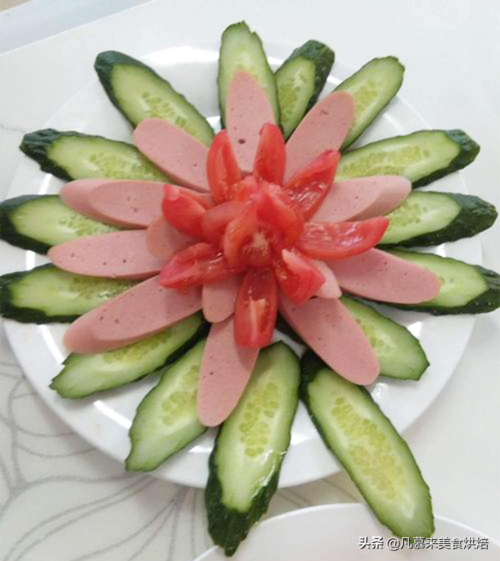 黄瓜切片怎么切菱形黄瓜的花式切法大全图文详解