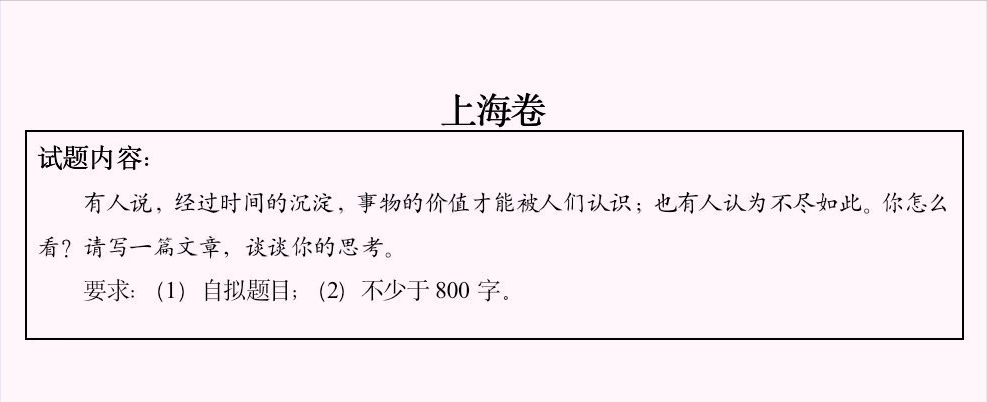 2021高考语文作文题目汇总，哪个都不简单，网友感叹还好高考的早