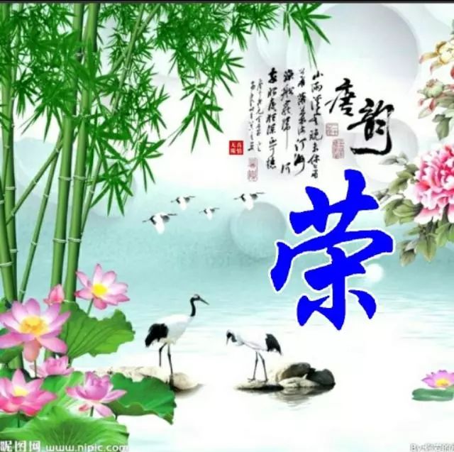 以竹报平安，家和富贵为题的姓氏微信头像（100张），太漂亮了