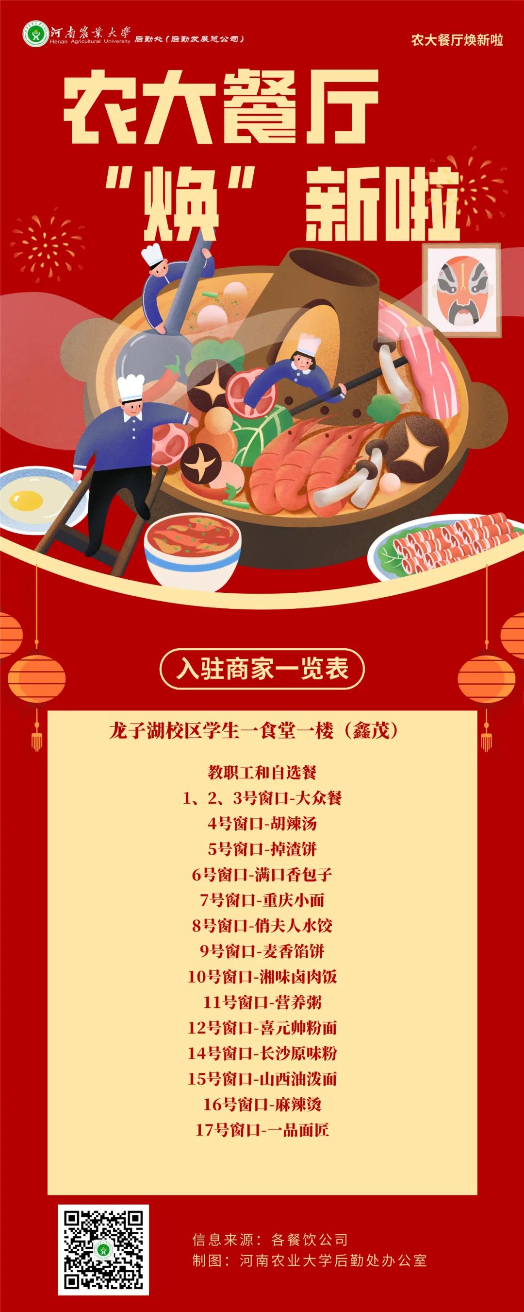 美美美，14000㎡等你发现，农大餐厅焕新啦