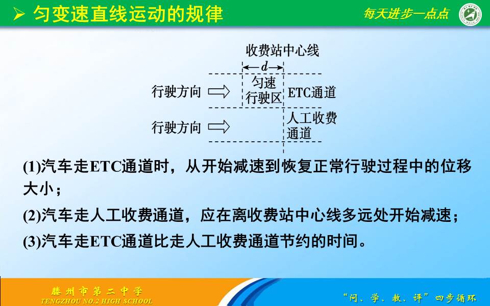 高三物理总复习之1.2匀变速直线运动的规律