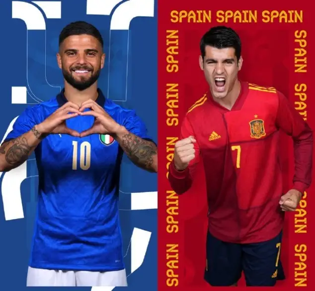 西班牙vs意大利回放（欧洲杯（超燃对决：意大利vs西班牙，强强对话蓝衣军团力博斗牛士）