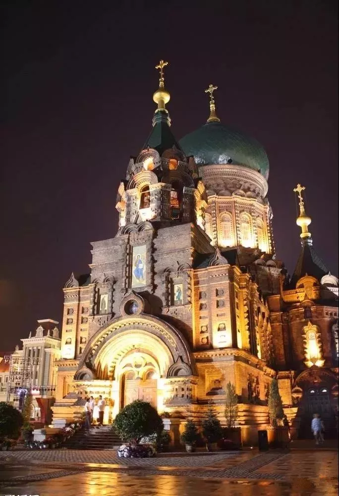 中国标志性建筑大集合（13）—黑龙江哈尔滨-索菲亚教堂