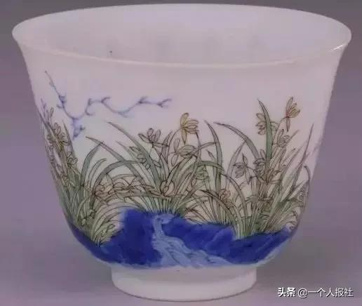 清康熙“十二花神杯”