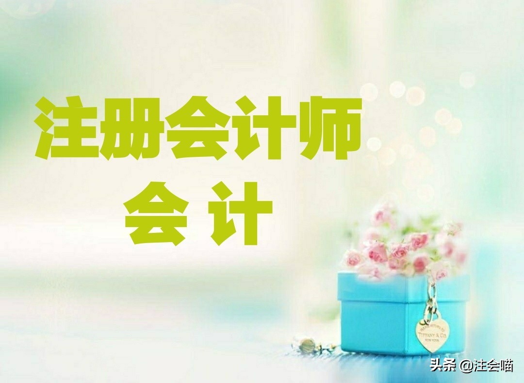 注册会计师《会计》零基础（干货）之 会计基本理论1