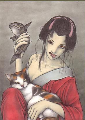 二尾虽然在火影中的戏份不多,但是从他的叫声还有外形,我们都能看出来