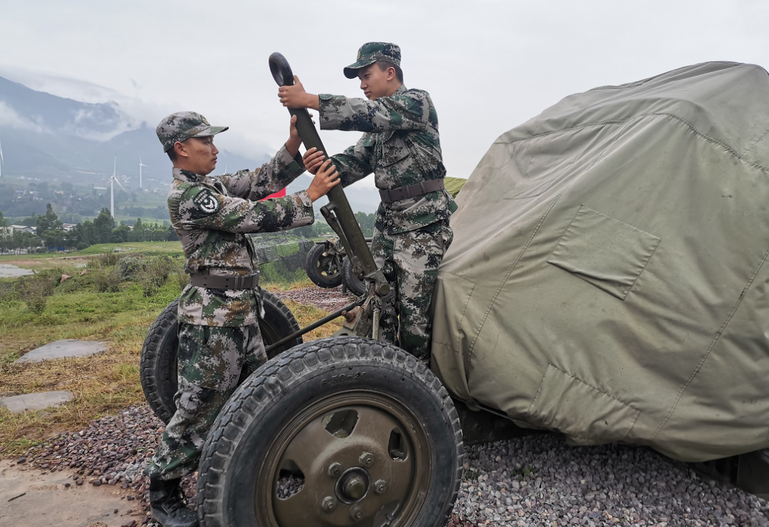 有料！109名预备役士兵报名应征