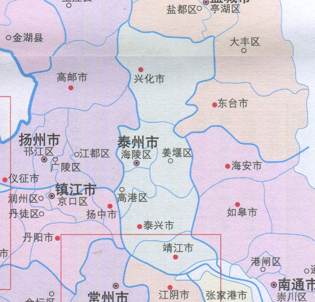 泰州各区县人口一览：姜堰区66.84万，靖江市66.34万