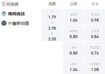 维冈竞技vs什鲁斯伯里(英锦赛：维冈竞技VS什鲁斯伯里，什鲁斯伯里火力全开)