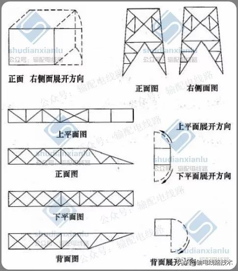 输电线路角钢塔制图基础知识技术要求