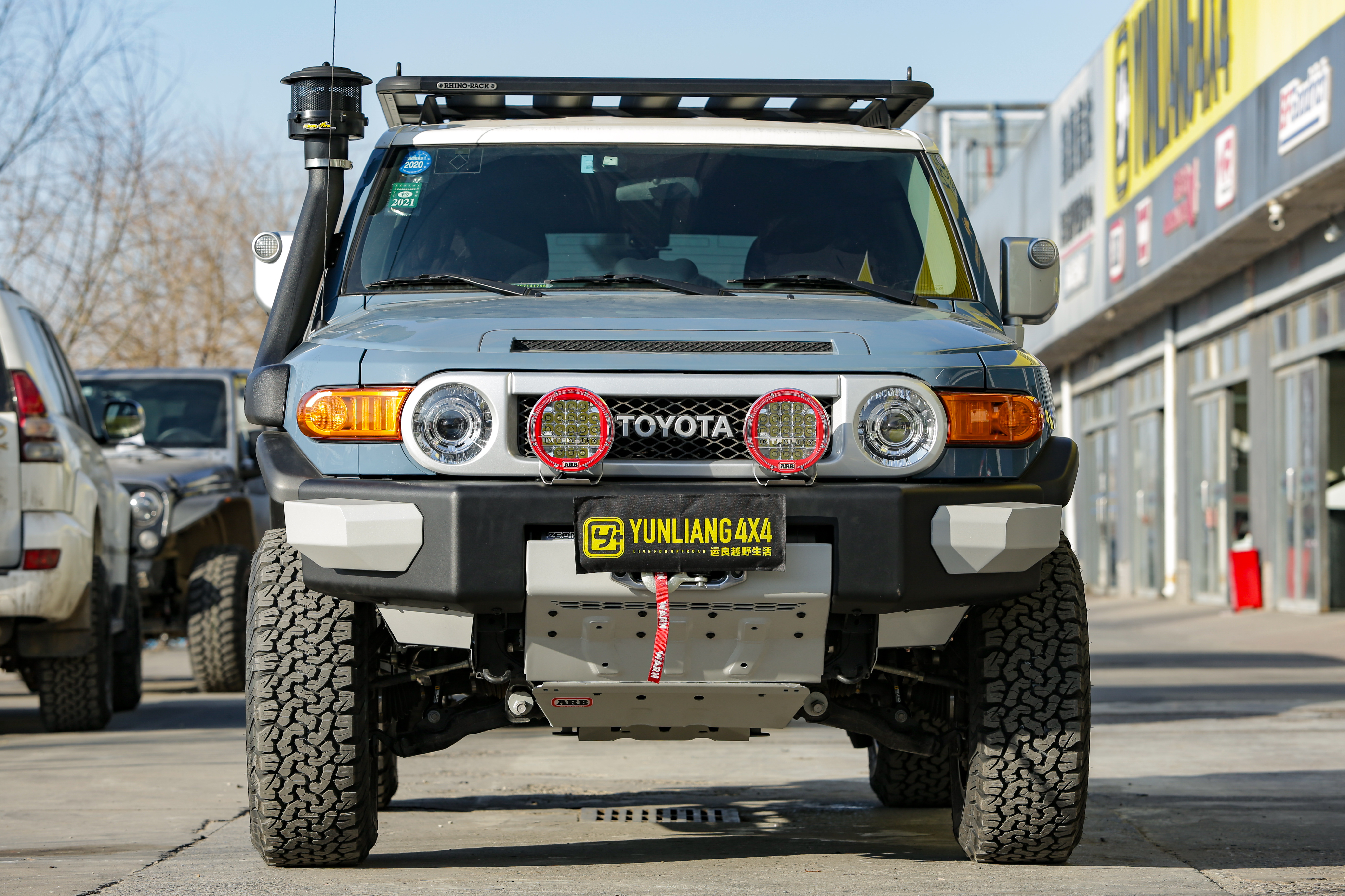 fj酷路泽改装丰田fj酷路泽改装案例重度越野强化升级重度改装