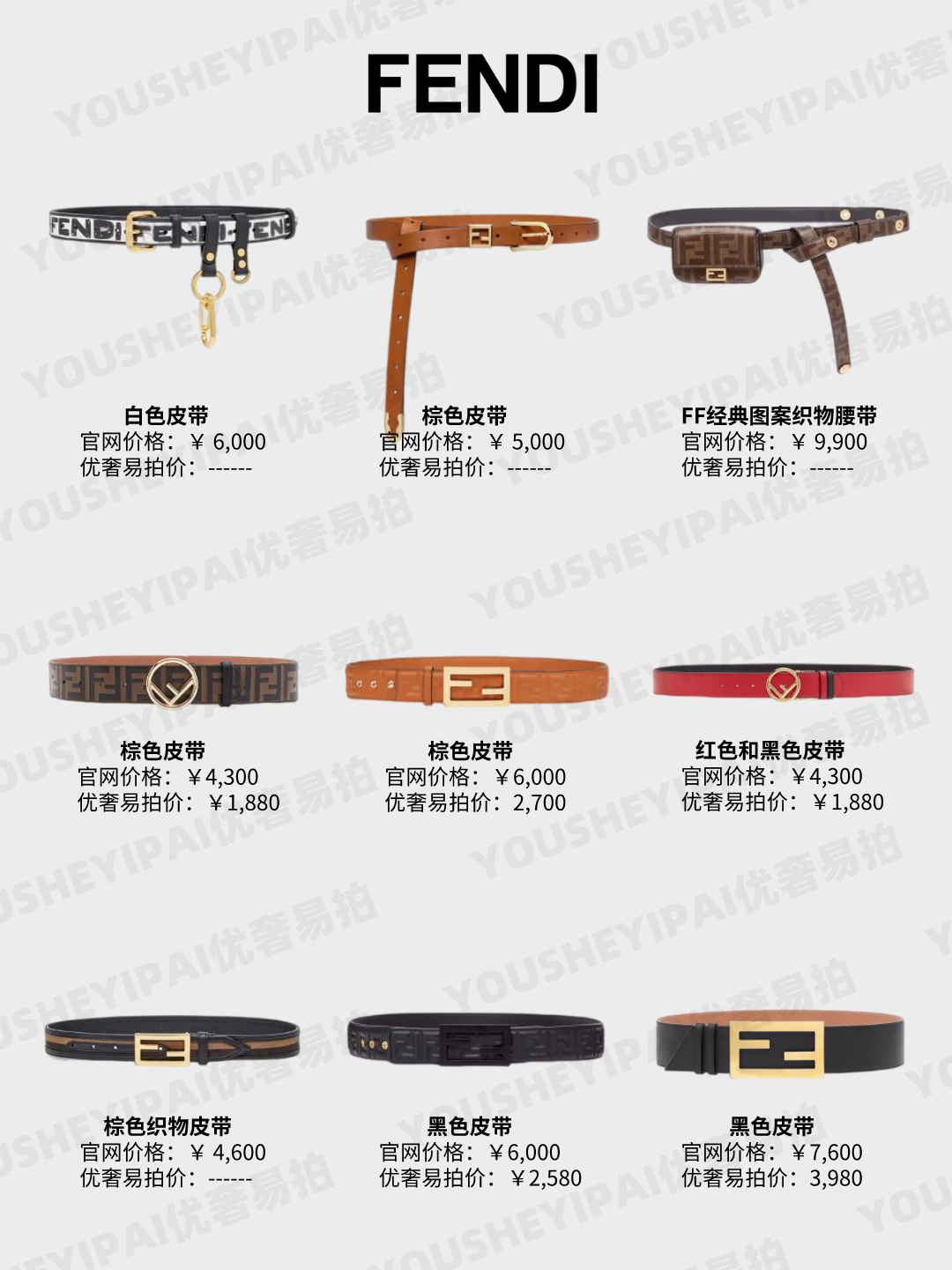 奢侈品鑒定｜74款大牌人氣腰帶合集｜時(shí)尚百搭單品