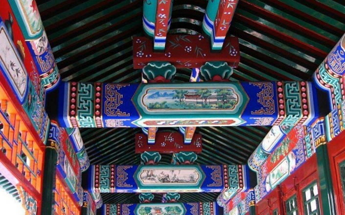 古建筑彩绘,古建彩绘