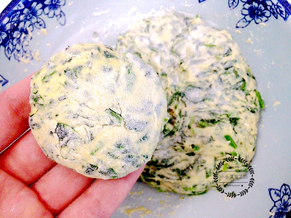 【粗粮菠菜饼】——口感细腻,低脂饱腹,好吃也好做