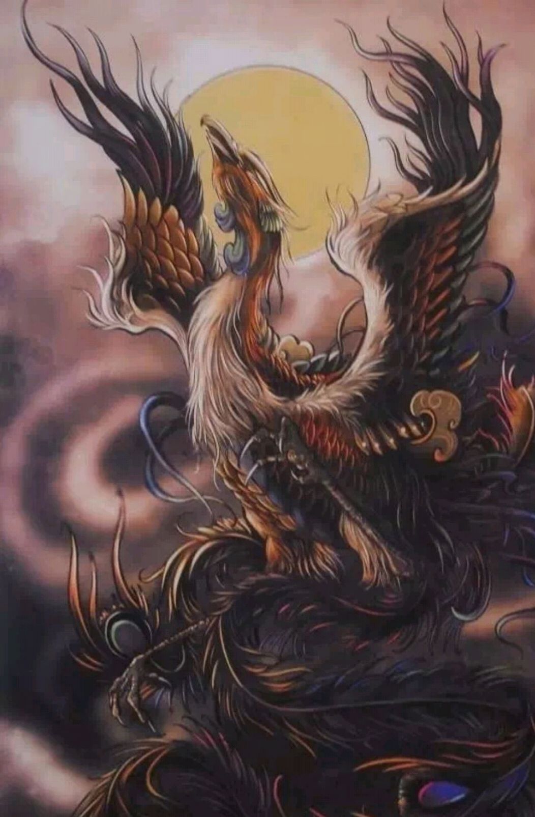 传统纹身寓意:凤凰(二)