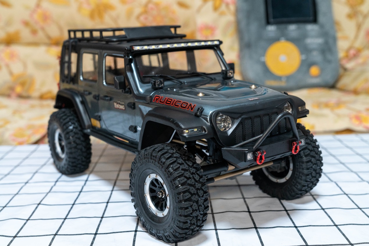 易控1/10 Jeep 牧马人JL+官方全金属升级件，仿真到极致的牧马人