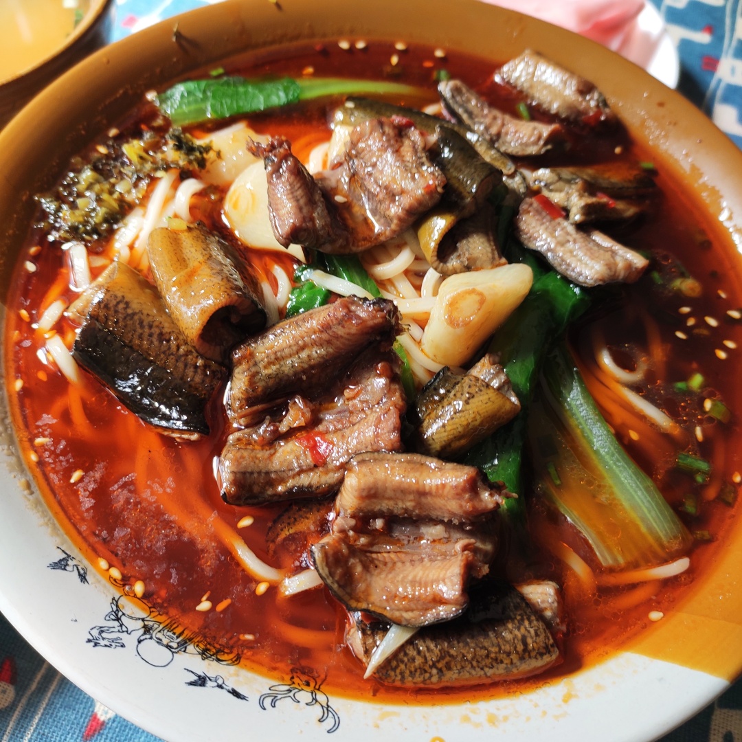 成都本地鳝鱼面测评!见识了面条中的爱马仕,还帮外地人排了雷