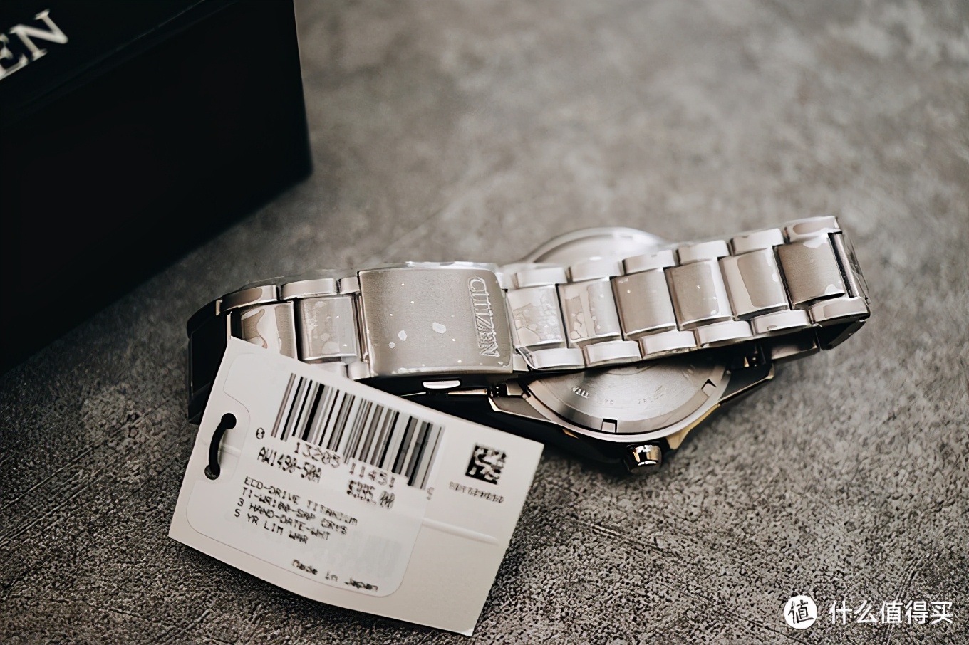 西铁城Chandler AW1490-50A开箱晒图