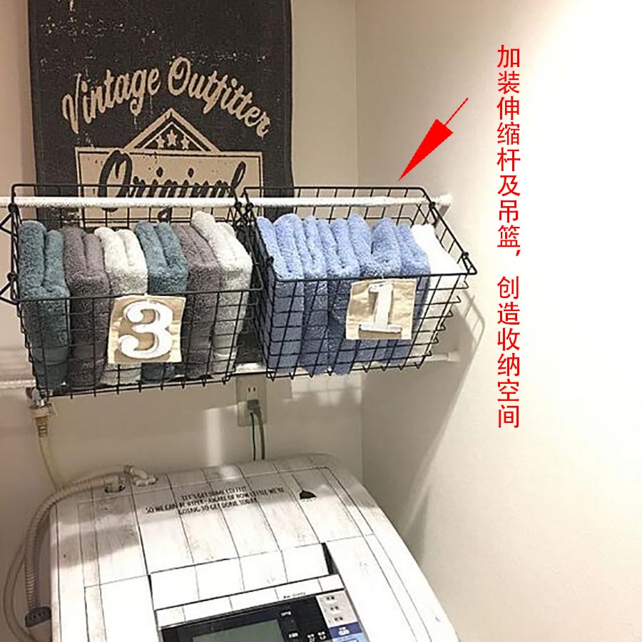 日本主妇只靠伸缩杆，衣柜、橱柜榨出翻倍收纳，死角秒变储藏空间
