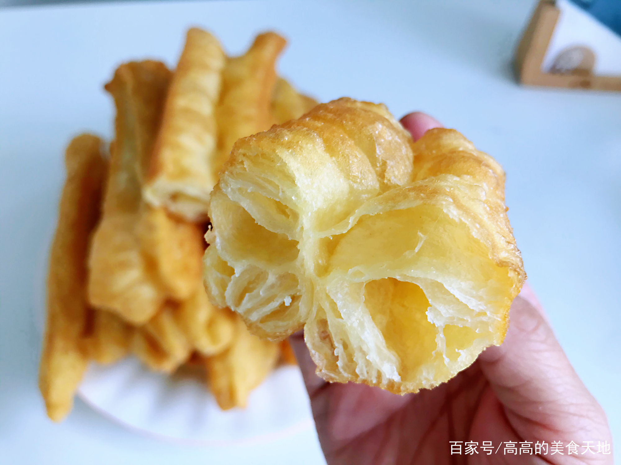 图片[2]-【香酥油条】做法步骤图 带配方和技巧 不用白矾也能空心蓬松-起舞食谱网
