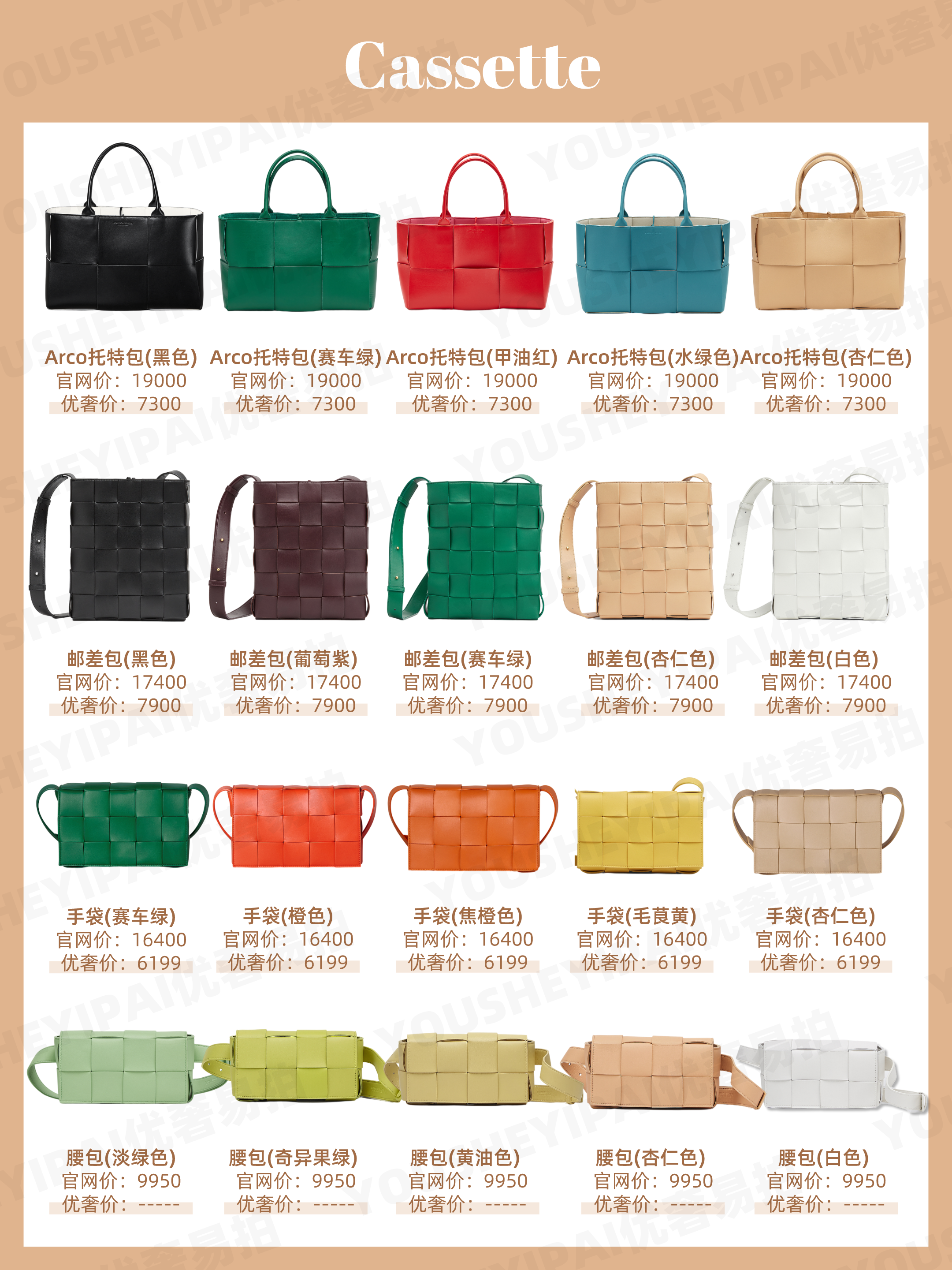 二手奢侈品｜BV葆蝶家人气包包大盘点｜时尚界新秀品牌