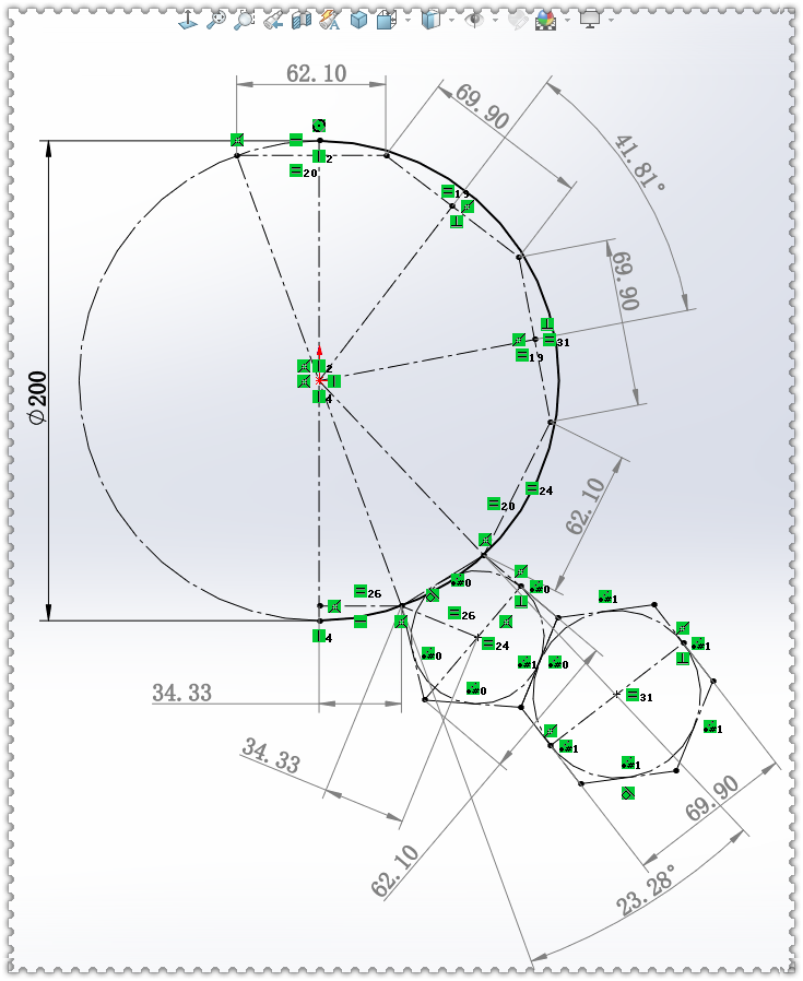 足球怎么画啊(用SolidWorks快速建模一颗足球，这种画法只用了6个特征)