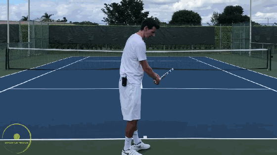 标准的网球(【网球手腕运动4】详解发球手腕运动细节，上旋与平击侧旋大不同)