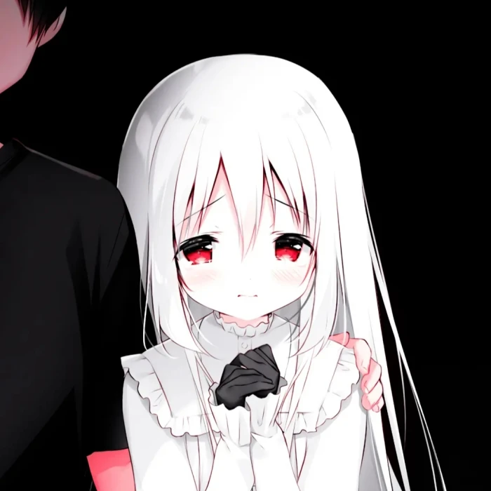 动漫情侣头像 #异地恋真好,分手以后就真的不会再见面了