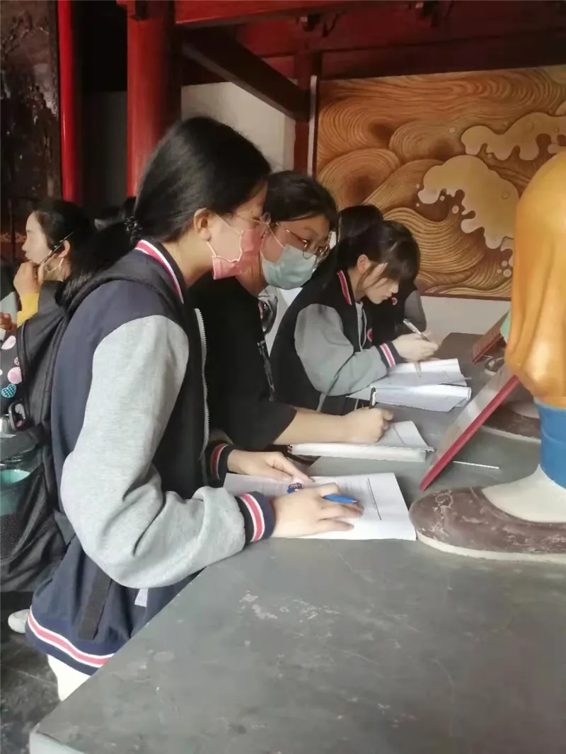 英迪初中“太极之乡”陈家沟研学活动成果硕然