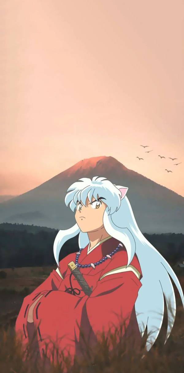 《犬夜叉》绝美壁纸,杀殿超帅,奈落我粉了,有爱还是"杀玲"