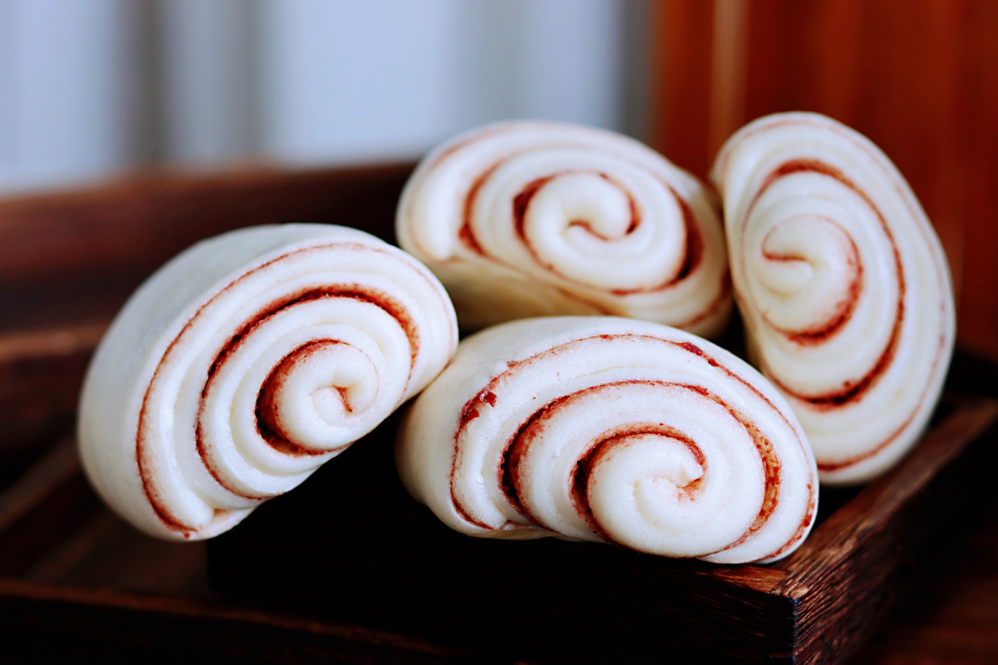 【豆沙卷】做法步骤图 面色红润精神爽 别错过-起舞食谱网